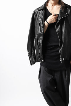 画像をギャラリービューアに読み込む, BACKLASH THE LINE DOUBLE BREASTED JACKET / ITALY CALF