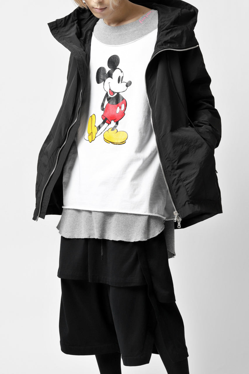 画像をギャラリービューアに読み込む, FACETASM × DISNEY Collaboration MICKEY DOCKING LAYER TOPS (WHITE)