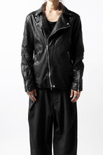 画像をギャラリービューアに読み込む, BACKLASH THE LINE DOUBLE BREASTED JACKET / ITALY CALF