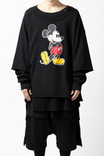 画像をギャラリービューアに読み込む, FACETASM × DISNEY Collaboration MICKEY DOCKING LAYER TOPS (BLACK)