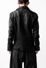 画像をギャラリービューアに読み込む, BACKLASH THE LINE DOUBLE BREASTED JACKET / ITALY CALF