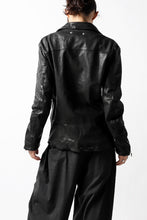 画像をギャラリービューアに読み込む, BACKLASH THE LINE DOUBLE BREASTED JACKET / ITALY CALF
