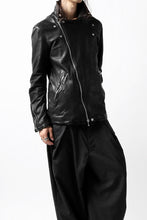 画像をギャラリービューアに読み込む, BACKLASH THE LINE DOUBLE BREASTED JACKET / ITALY CALF