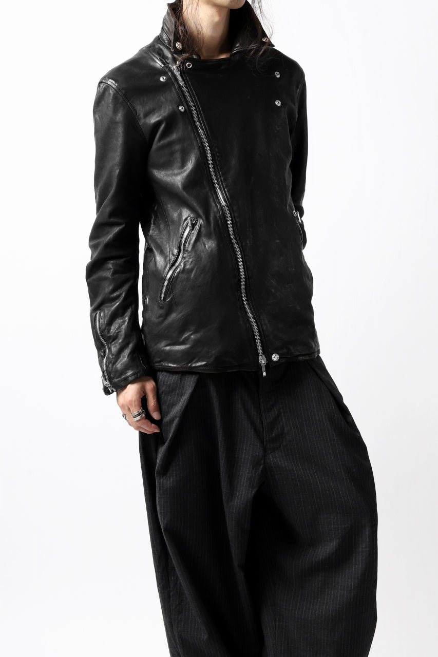 画像をギャラリービューアに読み込む, BACKLASH THE LINE DOUBLE BREASTED JACKET / ITALY CALF