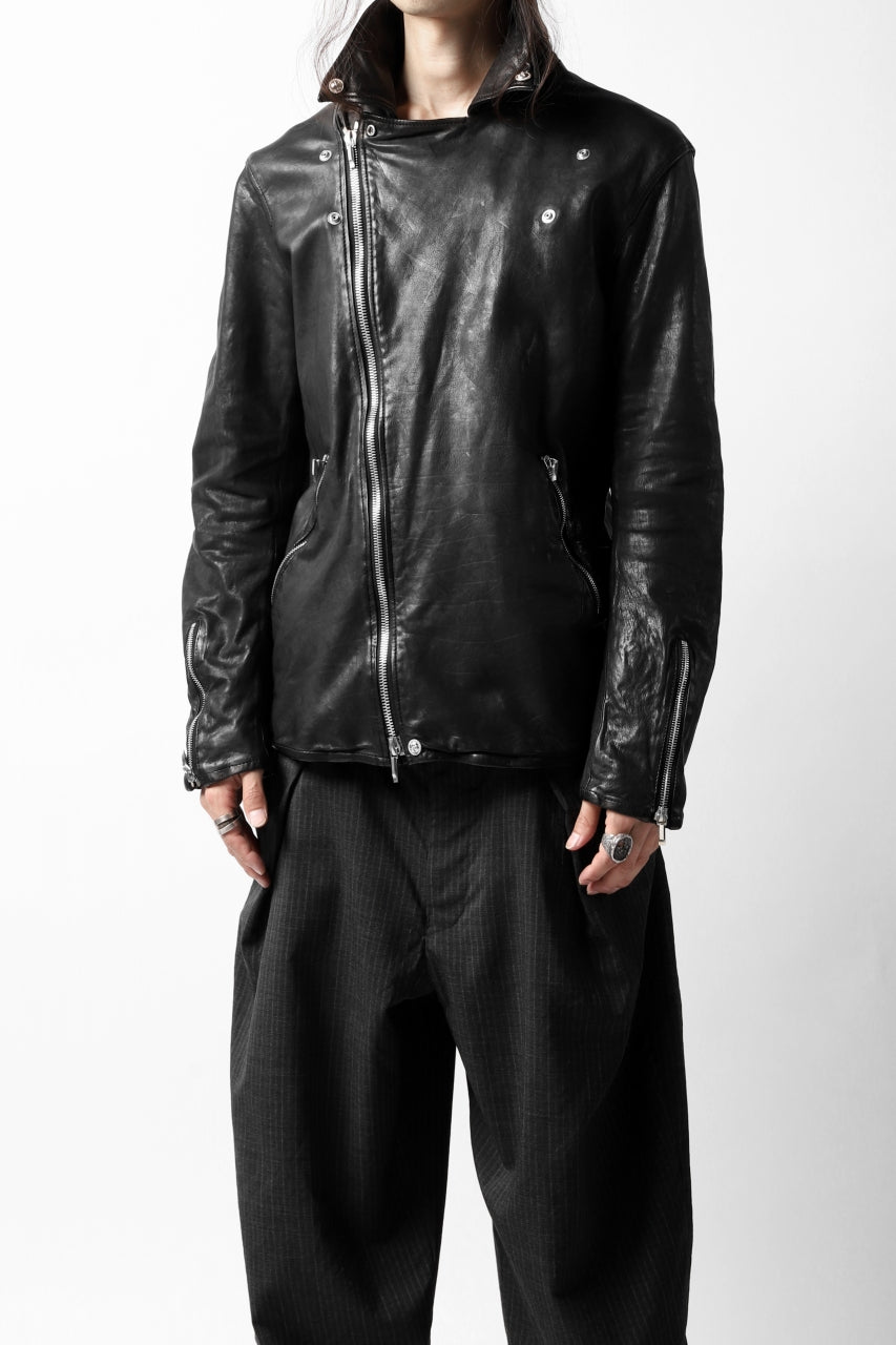 画像をギャラリービューアに読み込む, BACKLASH THE LINE DOUBLE BREASTED JACKET / ITALY CALF