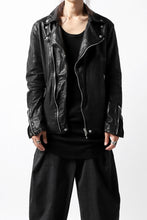 画像をギャラリービューアに読み込む, BACKLASH THE LINE DOUBLE BREASTED JACKET / ITALY CALF