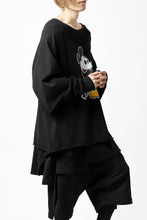 画像をギャラリービューアに読み込む, FACETASM × DISNEY Collaboration MICKEY DOCKING LAYER TOPS (BLACK)