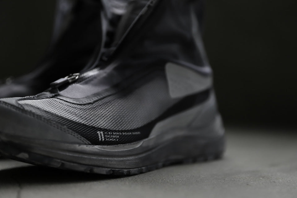 画像をギャラリービューアに読み込む, 11 BY BORIS BIDJAN SABERI x SALOMON "BAMBA 2 HIGH" (OBJECT DYED LIGHT GREY)