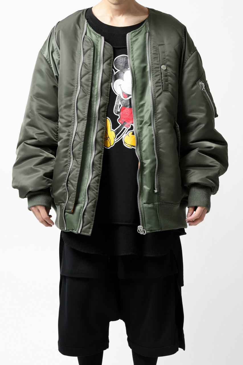 画像をギャラリービューアに読み込む, FACETASM × DISNEY Collaboration MICKEY DOCKING LAYER TOPS (BLACK)