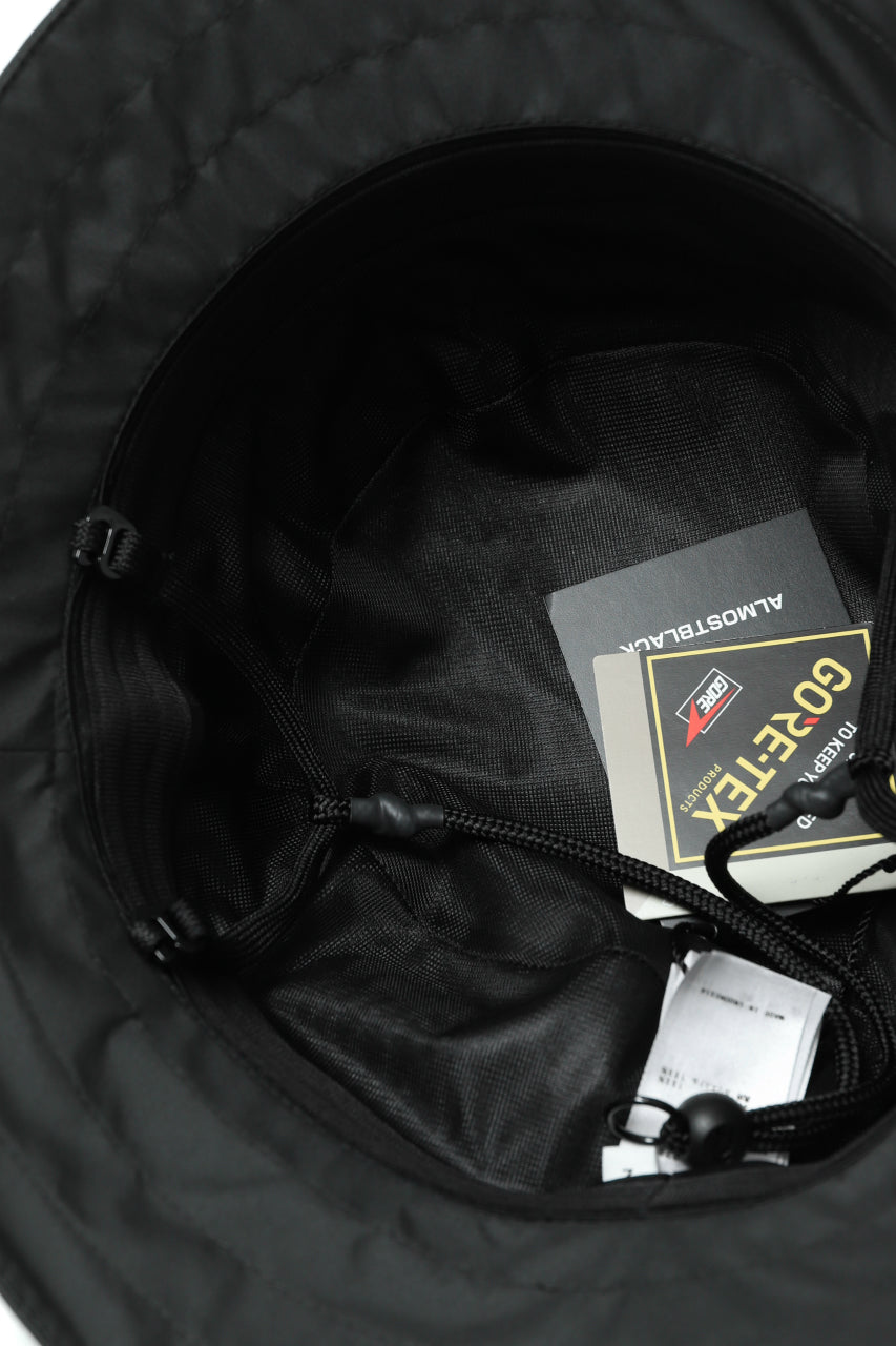 Load image into Gallery viewer, D-VEC x ALMOSTBLACK "GORETEX PRODUCT 3L SHELL" HAT (DARK GREY)