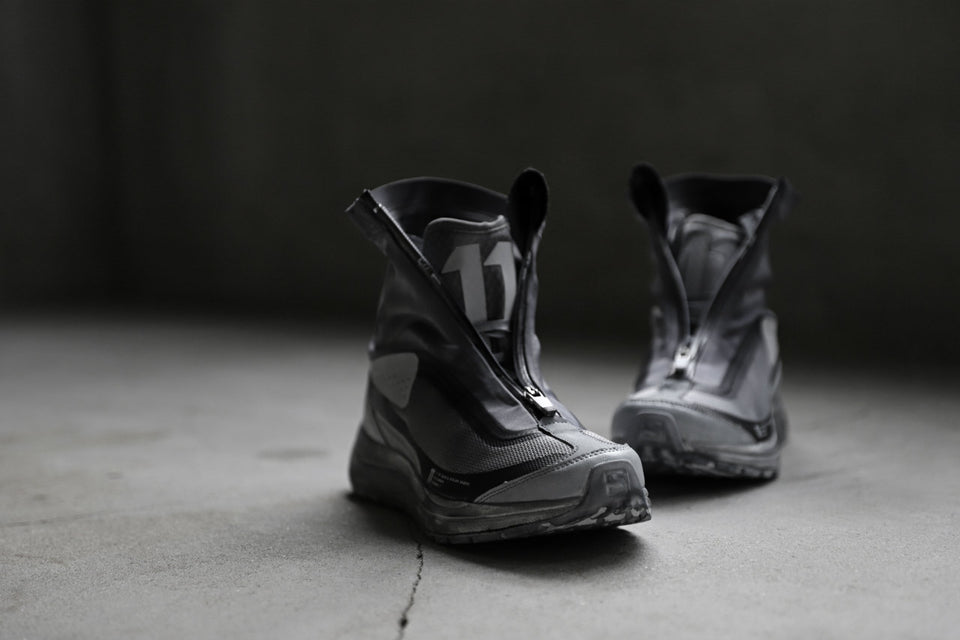 画像をギャラリービューアに読み込む, 11 BY BORIS BIDJAN SABERI x SALOMON "BAMBA 2 HIGH" (OBJECT DYED LIGHT GREY)