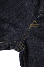 Load image into Gallery viewer, BACKLASH xx FULLCOUNT Collaboration BOOT CUT PANTS / 13.7oz ZIMBABWE DENIM (INDIGO BLUE)