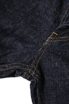 Load image into Gallery viewer, BACKLASH xx FULLCOUNT Collaboration BOOT CUT PANTS / 13.7oz ZIMBABWE DENIM (INDIGO BLUE)