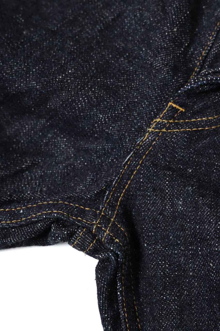 Load image into Gallery viewer, BACKLASH xx FULLCOUNT Collaboration BOOT CUT PANTS / 13.7oz ZIMBABWE DENIM (INDIGO BLUE)