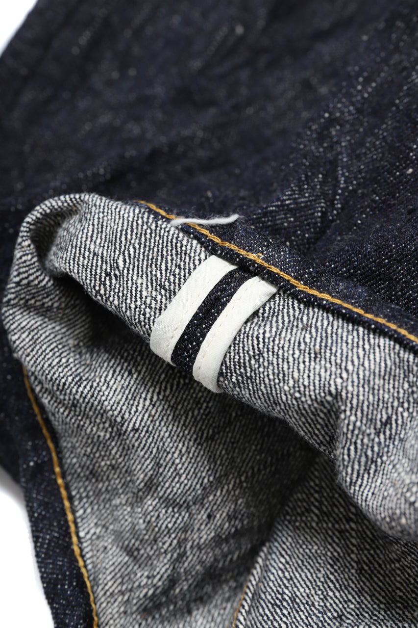 Load image into Gallery viewer, BACKLASH xx FULLCOUNT Collaboration BOOT CUT PANTS / 13.7oz ZIMBABWE DENIM (INDIGO BLUE)