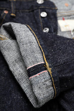 Load image into Gallery viewer, BACKLASH xx FULLCOUNT Collaboration STRAIGHT PANTS / 13.7oz ZIMBABWE DENIM (INDIGO BLUE)