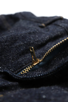 Load image into Gallery viewer, BACKLASH xx FULLCOUNT Collaboration THREE DIMENSIONAL PANTS / 13.7oz ZIMBABWE DENIM (INDIGO BLUE)