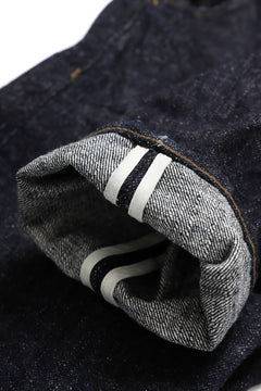 Load image into Gallery viewer, BACKLASH xx FULLCOUNT Collaboration THREE DIMENSIONAL PANTS / 13.7oz ZIMBABWE DENIM (INDIGO BLUE)