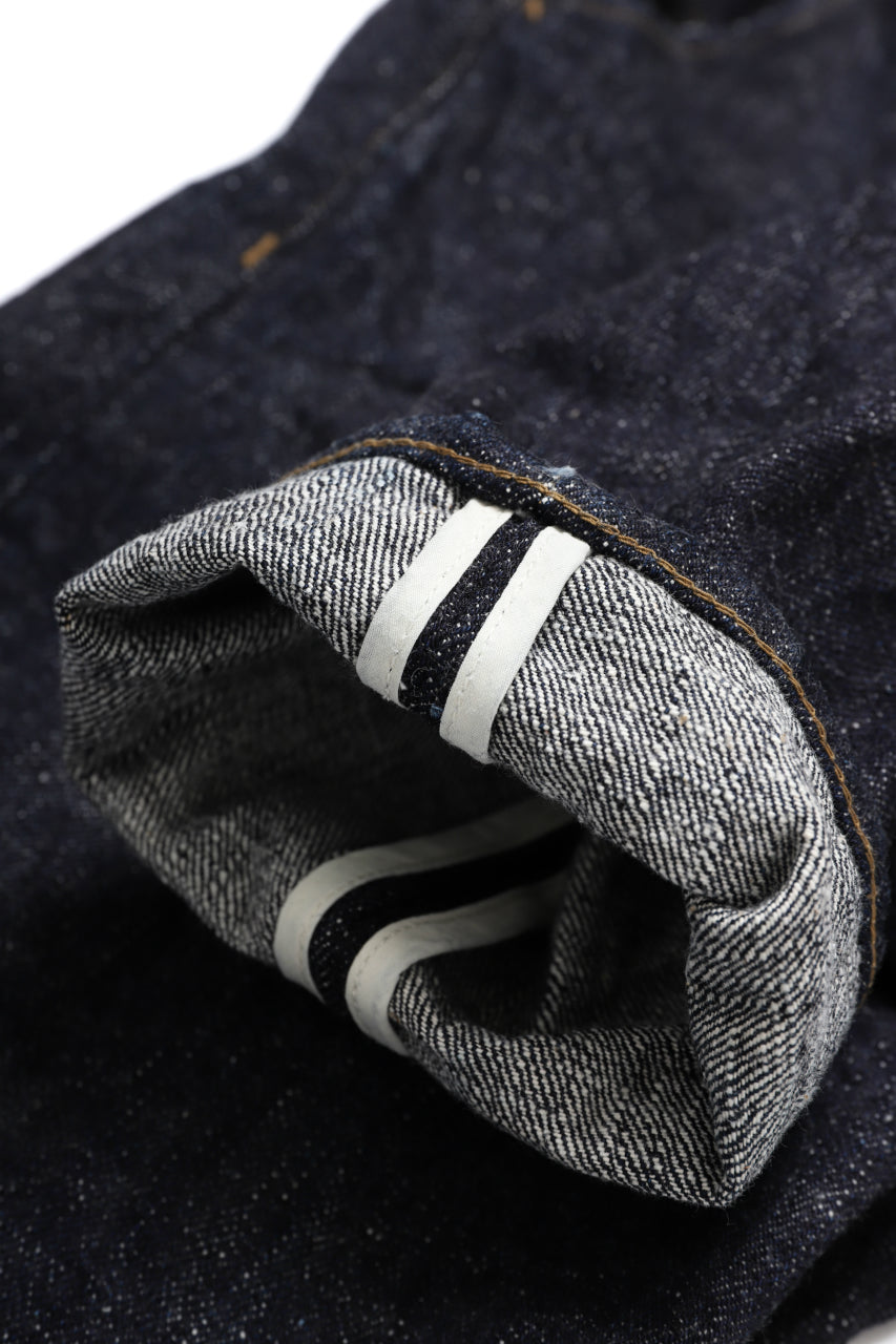 Load image into Gallery viewer, BACKLASH xx FULLCOUNT Collaboration THREE DIMENSIONAL PANTS / 13.7oz ZIMBABWE DENIM (INDIGO BLUE)