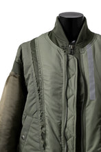 画像をギャラリービューアに読み込む, FACETASM DOCKING/LAYER FLIGHT JACKET (KHAKI)