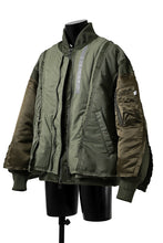 画像をギャラリービューアに読み込む, FACETASM DOCKING/LAYER FLIGHT JACKET (KHAKI)
