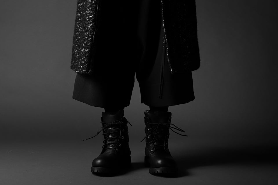 画像をギャラリービューアに読み込む, Portaille exclusive LEX-W20 TREK Laced Boots / VACCHETTA SMOOTH (BLACK)