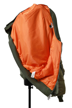 画像をギャラリービューアに読み込む, FACETASM DOCKING/LAYER FLIGHT JACKET (KHAKI)