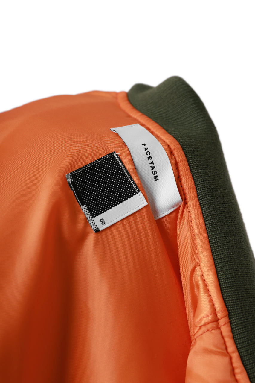 画像をギャラリービューアに読み込む, FACETASM DOCKING/LAYER FLIGHT JACKET (KHAKI)