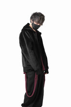 画像をギャラリービューアに読み込む, Y-3 Yohji Yamamoto FULL ZIP SQUARE HOODIE PARKA / VELVET SPACER (BLACK)