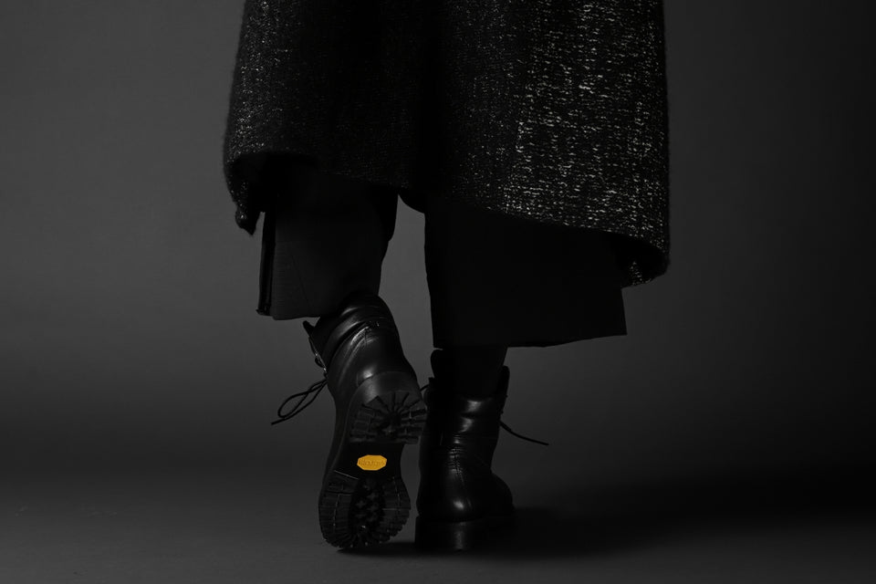 画像をギャラリービューアに読み込む, Portaille exclusive LEX-W20 TREK Laced Boots / VACCHETTA SMOOTH (BLACK)