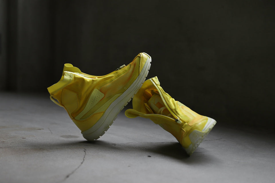 画像をギャラリービューアに読み込む, 11 BY BORIS BIDJAN SABERI x SALOMON "BAMBA 2 HIGH" (OBJECT DYED YELLOW)