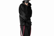 画像をギャラリービューアに読み込む, Y-3 Yohji Yamamoto FULL ZIP SQUARE HOODIE PARKA / VELVET SPACER (BLACK)