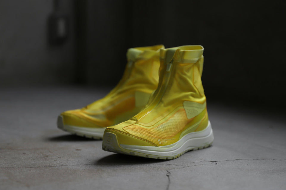 画像をギャラリービューアに読み込む, 11 BY BORIS BIDJAN SABERI x SALOMON "BAMBA 2 HIGH" (OBJECT DYED YELLOW)