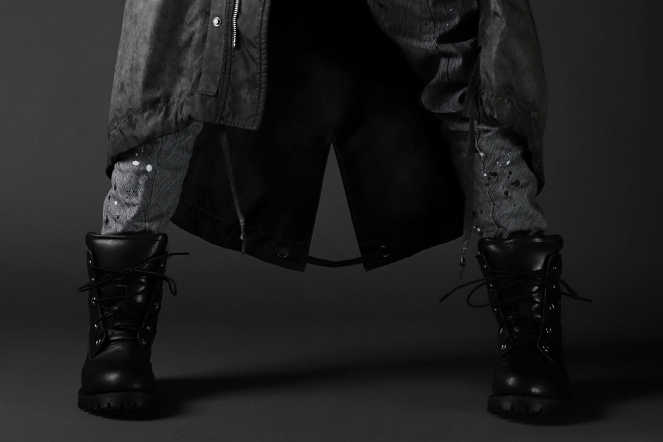 画像をギャラリービューアに読み込む, Portaille exclusive LEX-W20 TREK Laced Boots / VACCHETTA SMOOTH (BLACK)