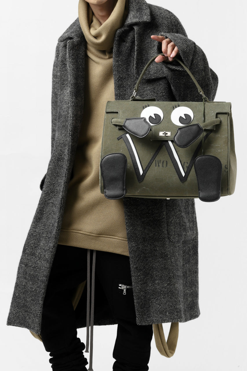 画像をギャラリービューアに読み込む, READYMADE x Dr.WOO DOLL BAG (KHAKI GREEN)