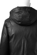 Load image into Gallery viewer, ISAMU KATAYAMA BACKLASH xx NANGA REVERSIBLE AURORA DOWN JACKET / KANGAROO + NYLON x POLISH WHITE GOOSE (BLACK x GREY)