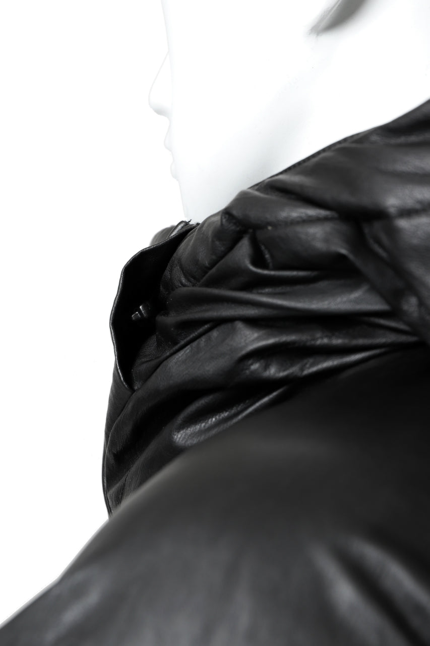 Load image into Gallery viewer, ISAMU KATAYAMA BACKLASH xx NANGA REVERSIBLE MOUNTAIN BELAY COAT / KANGAROO + NYLON x POLISH WHITE GOOSE (BLACK x GREY)