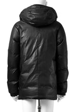 Load image into Gallery viewer, ISAMU KATAYAMA BACKLASH xx NANGA REVERSIBLE MOUNTAIN BELAY COAT / KANGAROO + NYLON x POLISH WHITE GOOSE (BLACK x GREY)