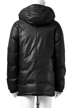 Load image into Gallery viewer, ISAMU KATAYAMA BACKLASH xx NANGA REVERSIBLE MOUNTAIN BELAY COAT / KANGAROO + NYLON x POLISH WHITE GOOSE (BLACK x GREY)