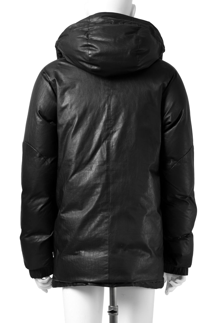 Load image into Gallery viewer, ISAMU KATAYAMA BACKLASH xx NANGA REVERSIBLE MOUNTAIN BELAY COAT / KANGAROO + NYLON x POLISH WHITE GOOSE (BLACK x GREY)