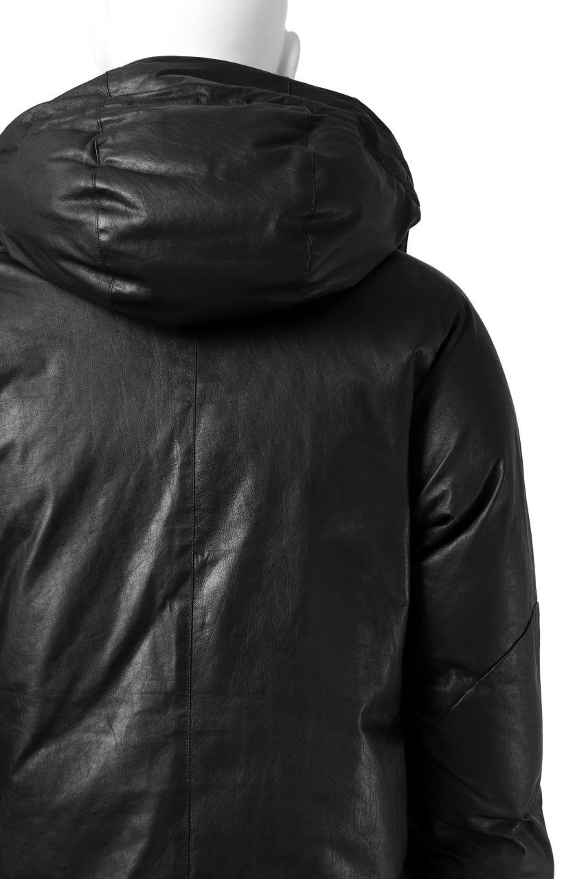 Load image into Gallery viewer, ISAMU KATAYAMA BACKLASH xx NANGA REVERSIBLE MOUNTAIN BELAY COAT / KANGAROO + NYLON x POLISH WHITE GOOSE (BLACK x GREY)