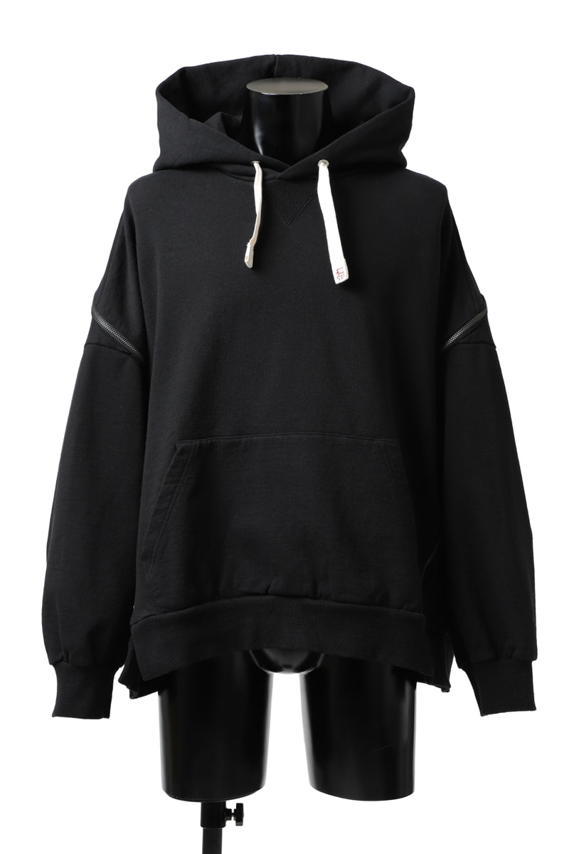 FACETASM ZIPPER SWEAT HOODIE (BLACK)の商品ページ