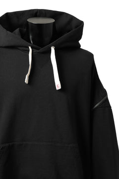 画像をギャラリービューアに読み込む, FACETASM ZIPPER SWEAT HOODIE (BLACK)