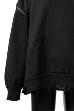画像をギャラリービューアに読み込む, FACETASM ZIPPER SWEAT HOODIE (BLACK)