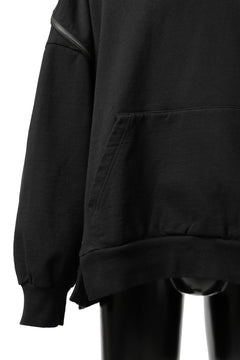 画像をギャラリービューアに読み込む, FACETASM ZIPPER SWEAT HOODIE (BLACK)