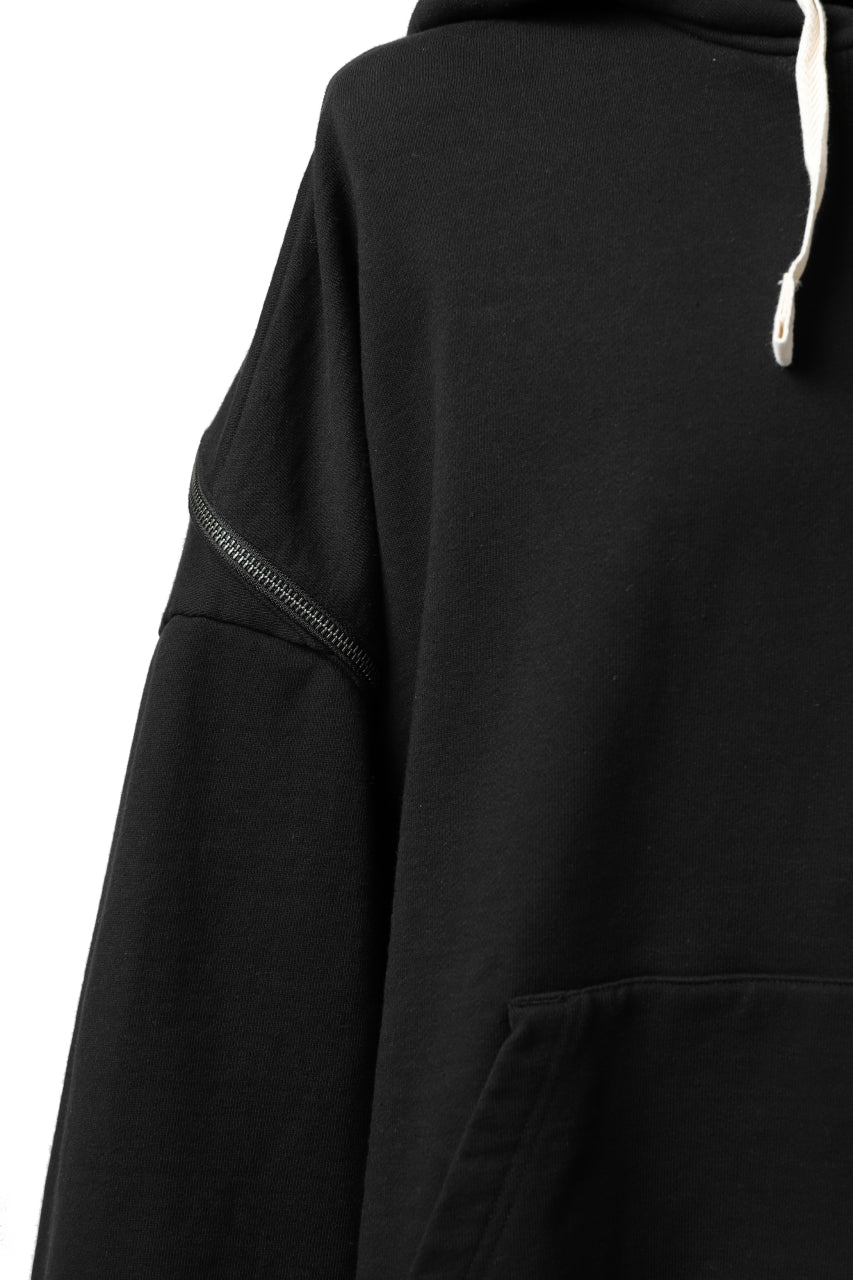 画像をギャラリービューアに読み込む, FACETASM ZIPPER SWEAT HOODIE (BLACK)