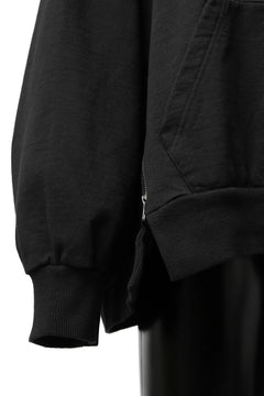 画像をギャラリービューアに読み込む, FACETASM ZIPPER SWEAT HOODIE (BLACK)