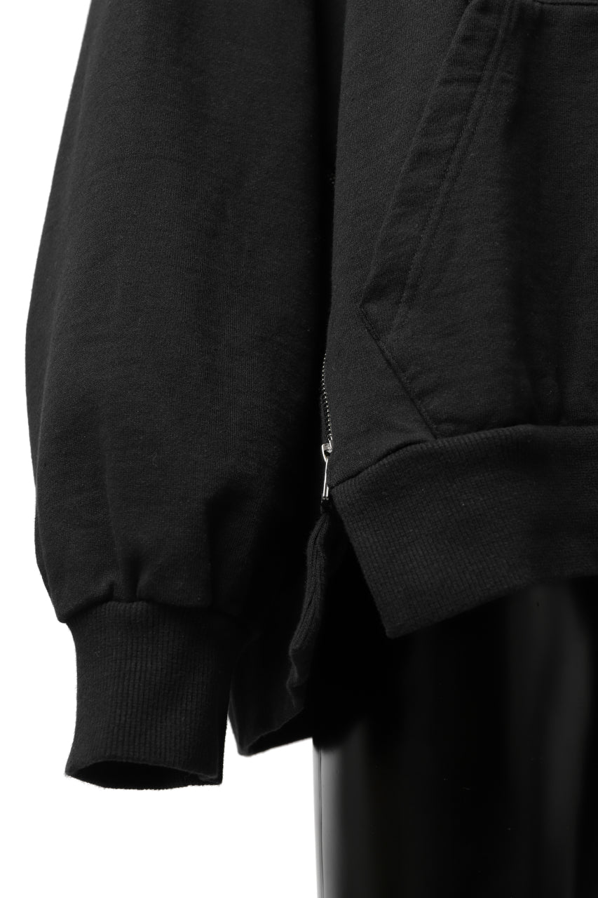 画像をギャラリービューアに読み込む, FACETASM ZIPPER SWEAT HOODIE (BLACK)