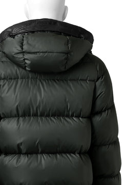 Load image into Gallery viewer, ISAMU KATAYAMA BACKLASH xx NANGA REVERSIBLE MOUNTAIN BELAY COAT / KANGAROO + NYLON x POLISH WHITE GOOSE (BLACK x GREY)