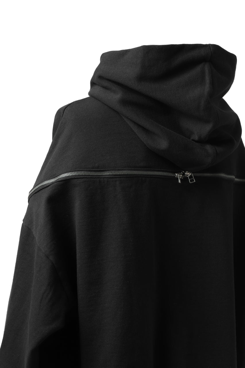 画像をギャラリービューアに読み込む, FACETASM ZIPPER SWEAT HOODIE (BLACK)